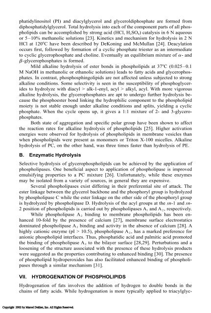 Food Lipids: Chemistry, Nutrition, and Biotechnology