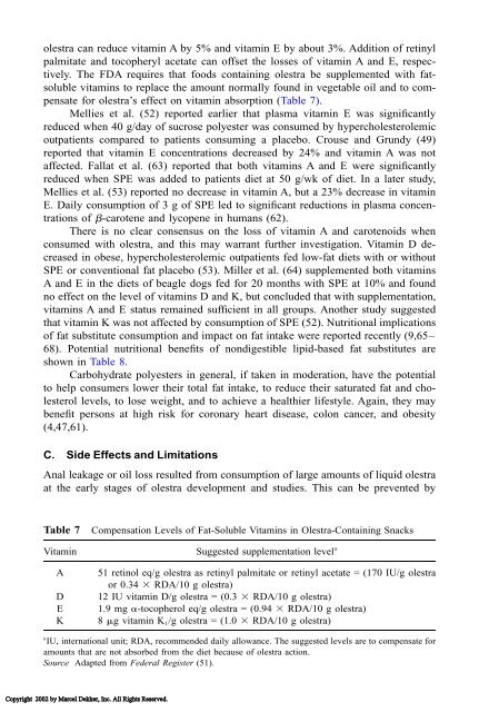 Food Lipids: Chemistry, Nutrition, and Biotechnology