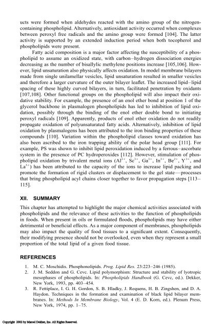 Food Lipids: Chemistry, Nutrition, and Biotechnology