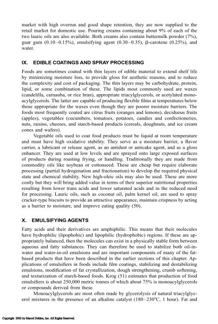 Food Lipids: Chemistry, Nutrition, and Biotechnology