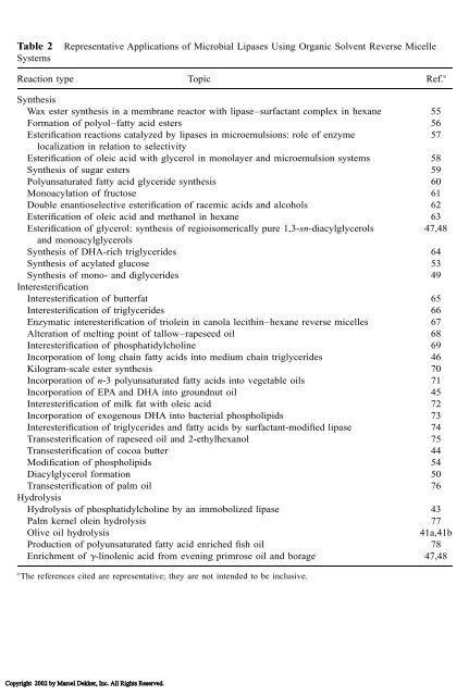 Food Lipids: Chemistry, Nutrition, and Biotechnology