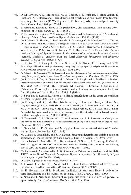 Food Lipids: Chemistry, Nutrition, and Biotechnology