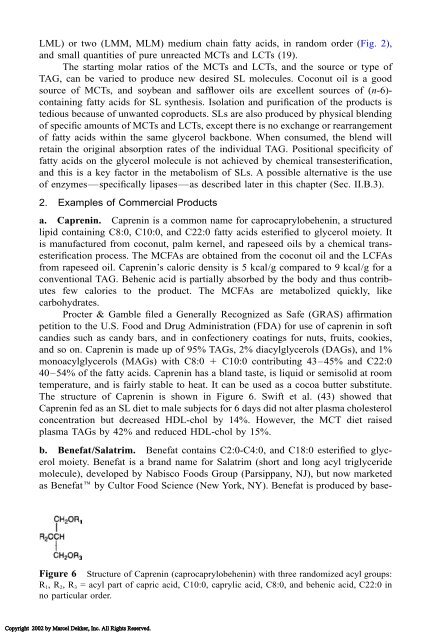 Food Lipids: Chemistry, Nutrition, and Biotechnology