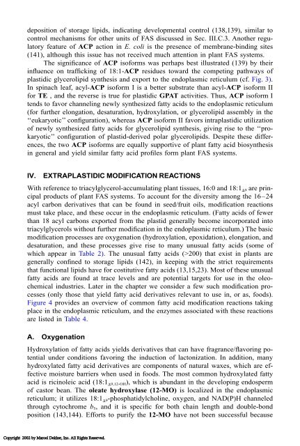 Food Lipids: Chemistry, Nutrition, and Biotechnology