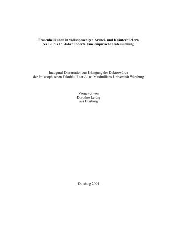 Dokument 1.pdf - OPUS - Universität Würzburg