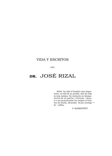 DR. JOSt RIZAL - non