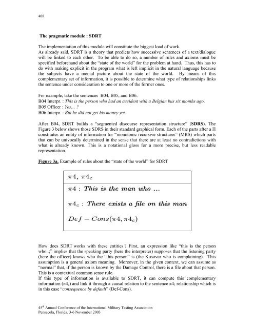 2003 IMTA Proceedings - International Military Testing Association