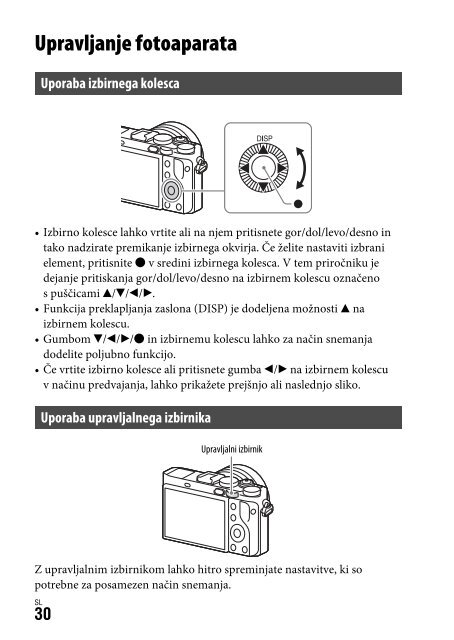 Sony DSC-RX1RM2 - DSC-RX1RM2 Istruzioni per l'uso Sloveno