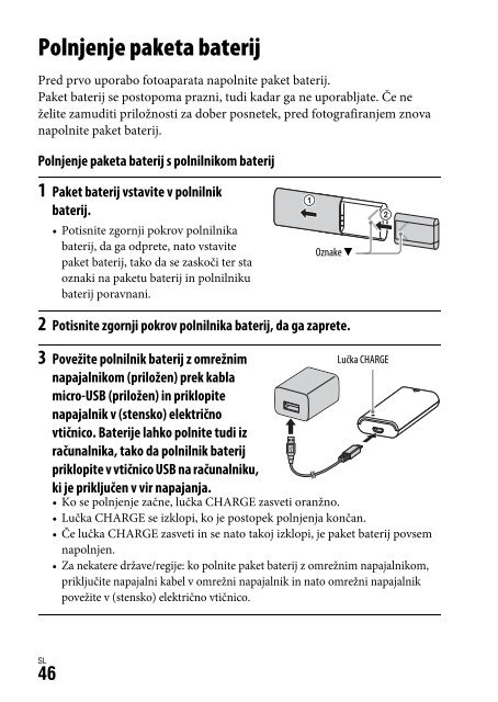 Sony DSC-RX1RM2 - DSC-RX1RM2 Istruzioni per l'uso Sloveno