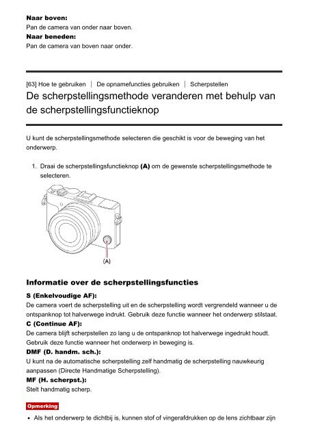 Sony DSC-RX1RM2 - DSC-RX1RM2 Guida Olandese