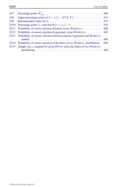 The Weibull Distribution: A Handbook - Index of