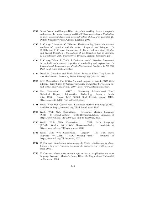 Bibliography in pdf form for 'reading' - Fachbereich 10 - Universität ...