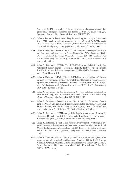 Bibliography in pdf form for 'reading' - Fachbereich 10 - Universität ...