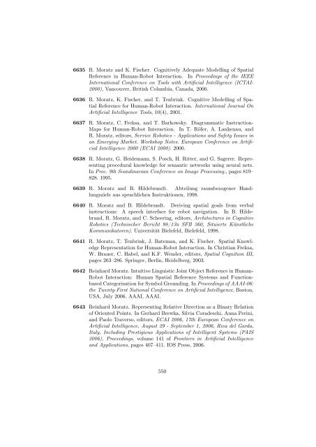 Bibliography in pdf form for 'reading' - Fachbereich 10 - Universität ...