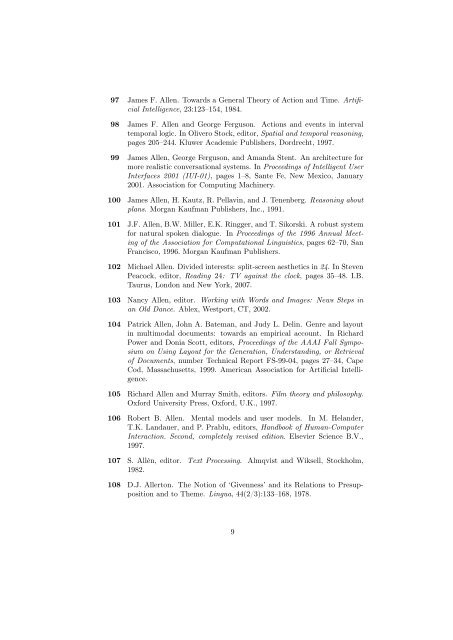 Bibliography in pdf form for 'reading' - Fachbereich 10 - Universität ...