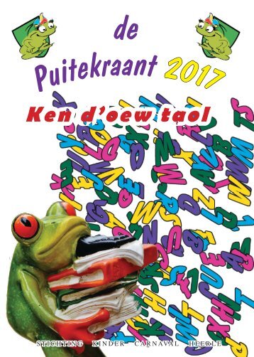 De Puitekrant 2017 uit Heerle