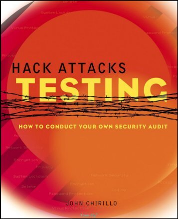 Hack Attacks Testing How to Conduct Your - Back to Home