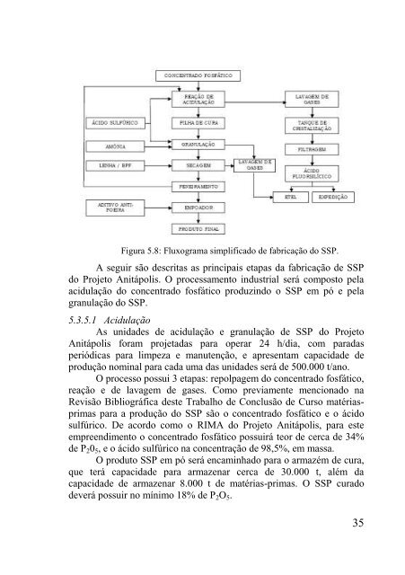 Ambiente e Mineração de Fosfato - Estudo de caso