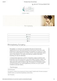 Rhinoplasty Surgery, Nose Job Sydney