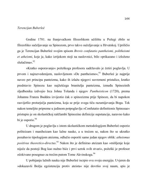 Å½anrovi hrvatske filozofske baÅ¡tine od 15. do 18. stoljeÄ‡a