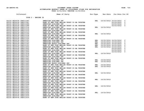 Mnth Index Collateral - Flight Standards Service - Civil Aviation ...