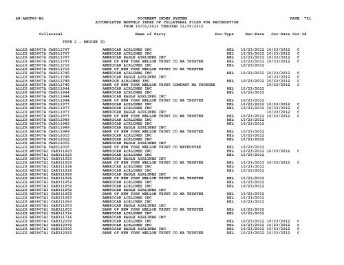 Mnth Index Collateral - Flight Standards Service - Civil Aviation ...