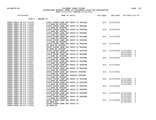 Mnth Index Collateral - Flight Standards Service - Civil Aviation ...