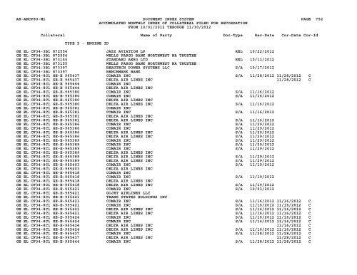 Mnth Index Collateral - Flight Standards Service - Civil Aviation ...