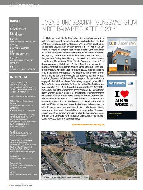 ARBEITEN 4.0 | w.news 02.2017