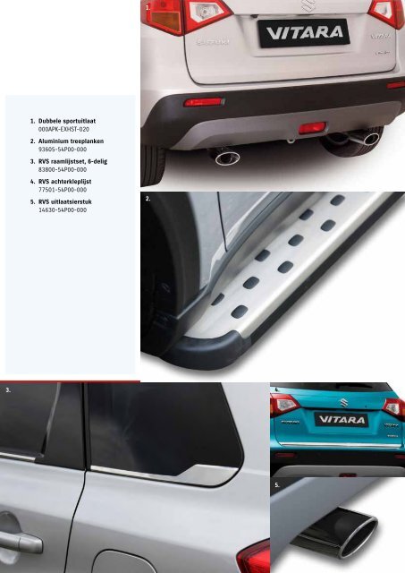 Suzuki Vitara accessoirebrochure