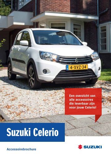 Suzuki Celerio accessoirebrochure