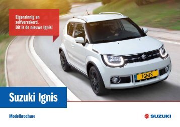 Suzuki Ignis modelbrochure