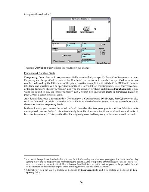 The Kyma Language for Sound Design, Version 4.5