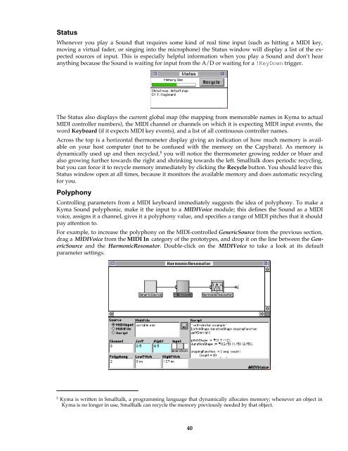 The Kyma Language for Sound Design, Version 4.5