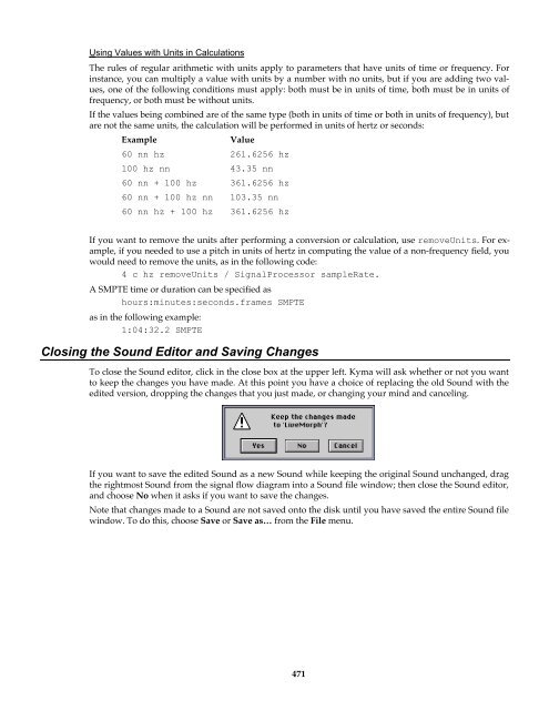 The Kyma Language for Sound Design, Version 4.5