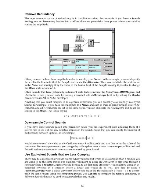 The Kyma Language for Sound Design, Version 4.5