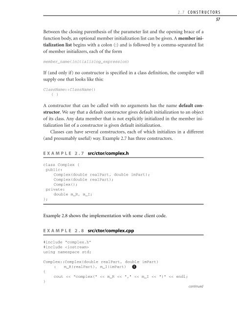 Chapter 2 classes 56 a c
