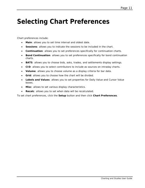 Charting and Studies User Guide - CQG.com