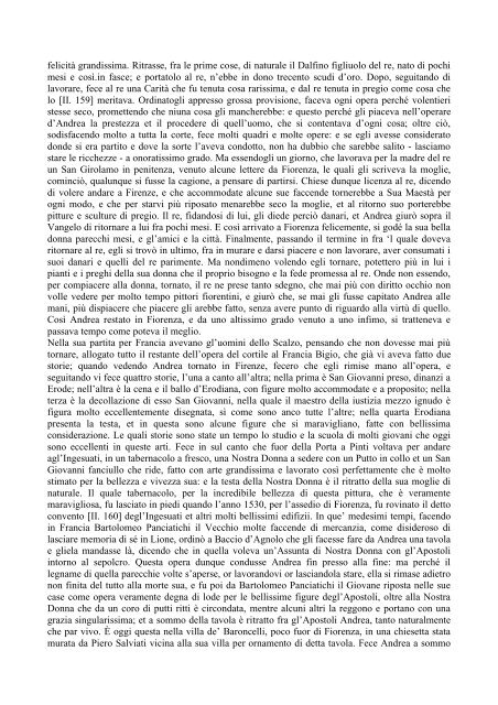 [II. 1] VITA DI LIONARDO DA VINCI Pittore e Scultore Fiorentino ...