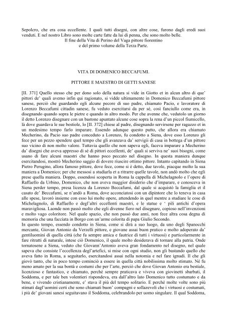 [II. 1] VITA DI LIONARDO DA VINCI Pittore e Scultore Fiorentino ...