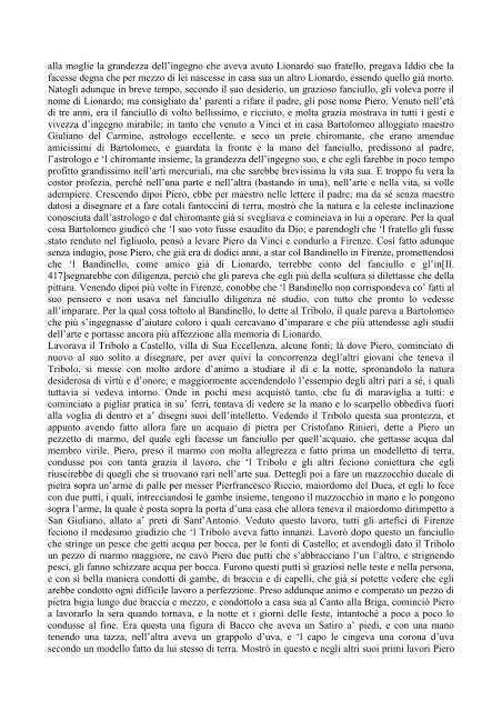 [II. 1] VITA DI LIONARDO DA VINCI Pittore e Scultore Fiorentino ...