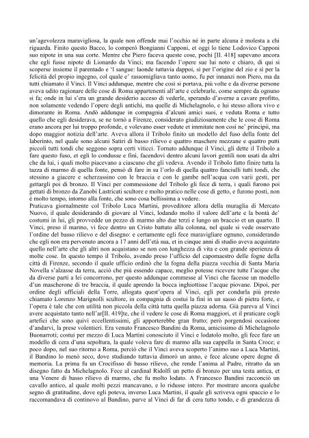 [II. 1] VITA DI LIONARDO DA VINCI Pittore e Scultore Fiorentino ...