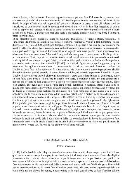 [II. 1] VITA DI LIONARDO DA VINCI Pittore e Scultore Fiorentino ...