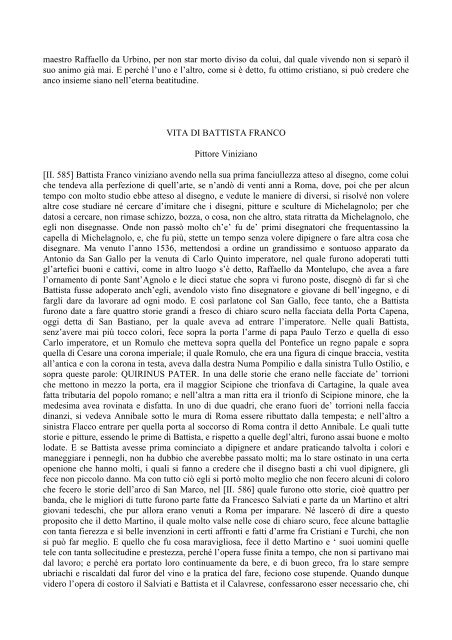 [II. 1] VITA DI LIONARDO DA VINCI Pittore e Scultore Fiorentino ...