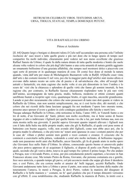 [II. 1] VITA DI LIONARDO DA VINCI Pittore e Scultore Fiorentino ...