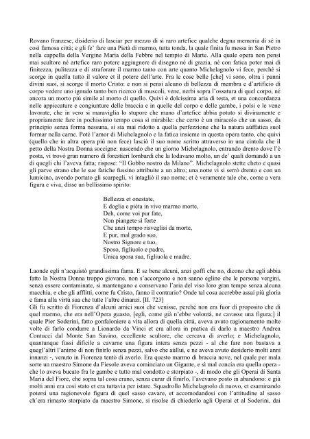 [II. 1] VITA DI LIONARDO DA VINCI Pittore e Scultore Fiorentino ...