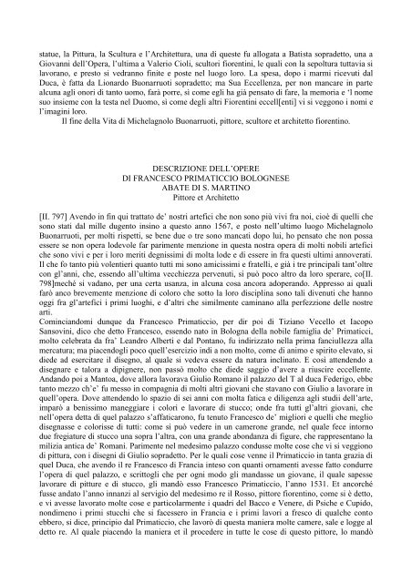 [II. 1] VITA DI LIONARDO DA VINCI Pittore e Scultore Fiorentino ...