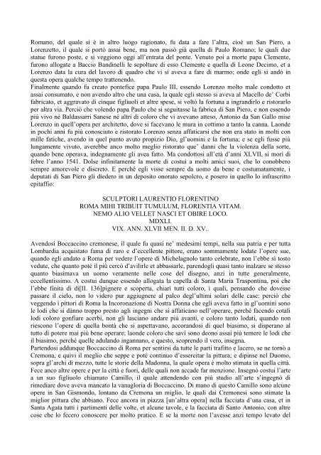 [II. 1] VITA DI LIONARDO DA VINCI Pittore e Scultore Fiorentino ...