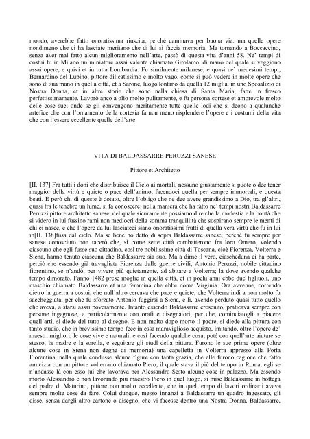 [II. 1] VITA DI LIONARDO DA VINCI Pittore e Scultore Fiorentino ...