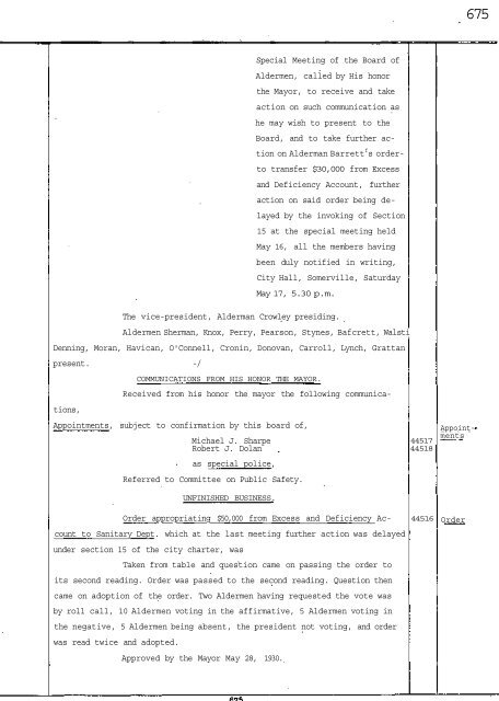 Petitions - City of Somerville